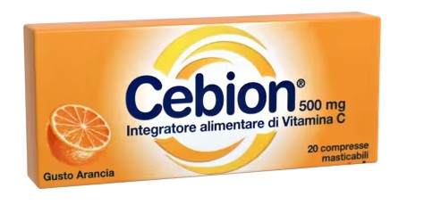 CEBION VITAMINA C ARANCIA 20 COMPRESSE MASTICABILI