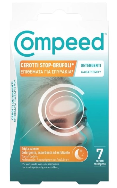 COMPEED CEROTTI STOP BRUFOLI DETERGENTI 7 PEZZI