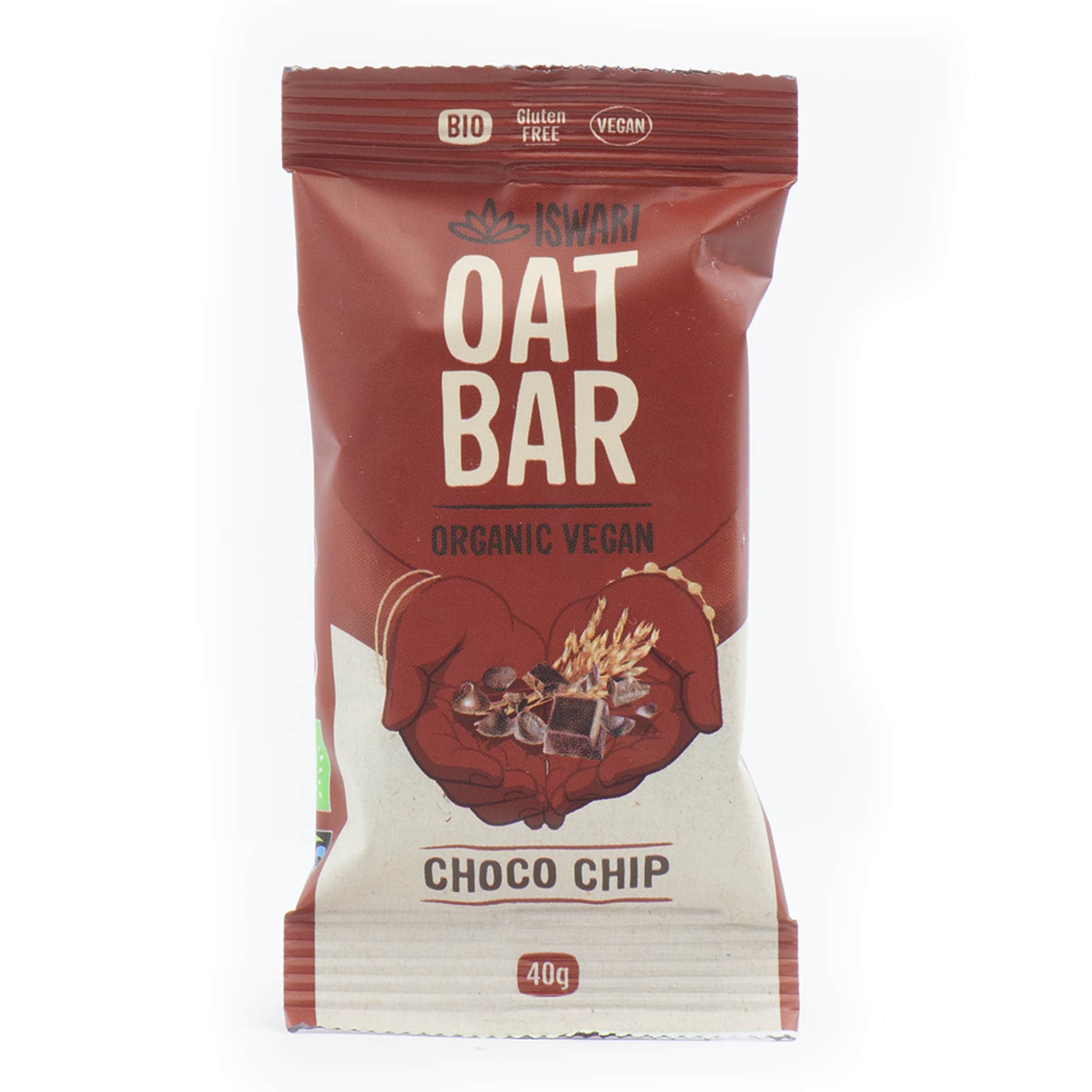 ISWARI BARRETTA AVENA BIO CHOCO CHIP 40G