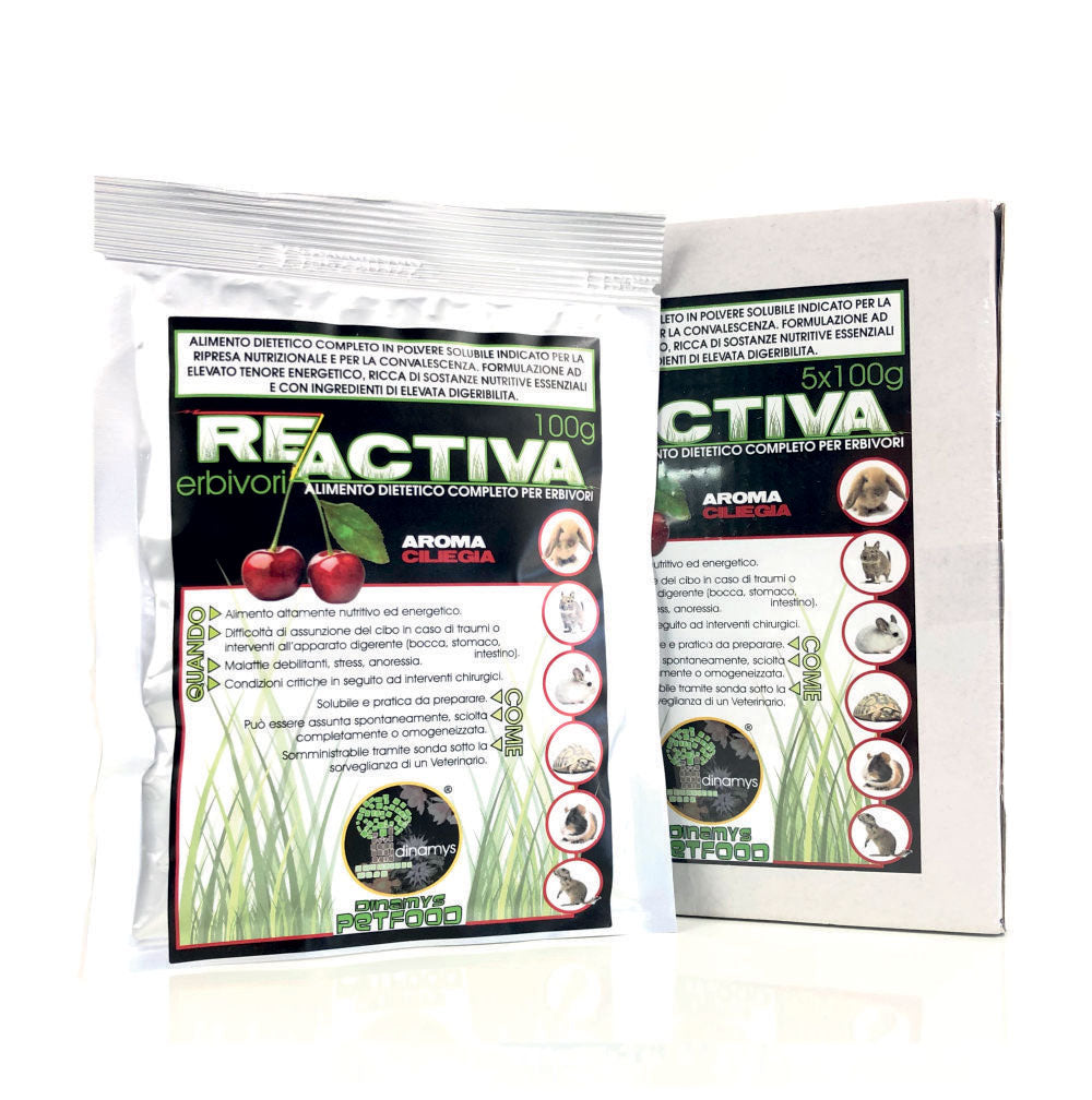 REACTIVA ERBIVORI CILIEGIA 5X50G