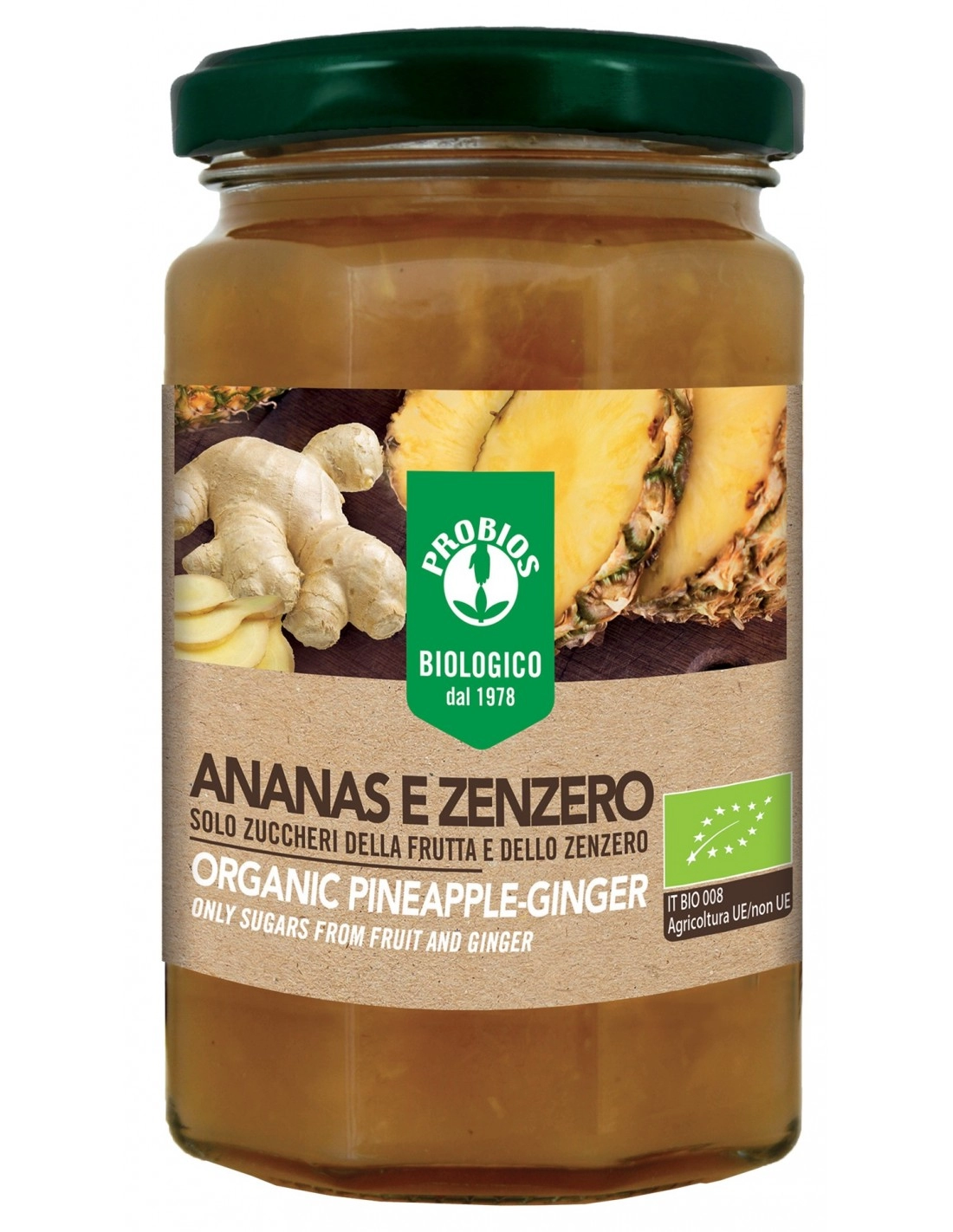 COMPOSTA ANANAS E ZENZERO 330GR