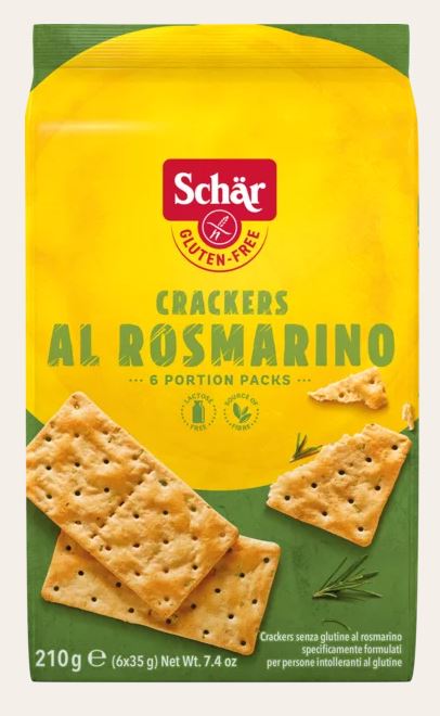 SCHAR CRACKERS ROSMARINO 210G