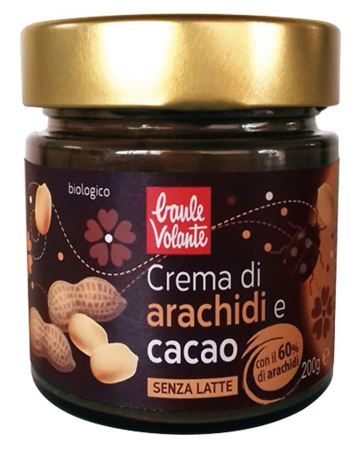 CREMA SPALMABILE ARACHIDI E CACAO 200G