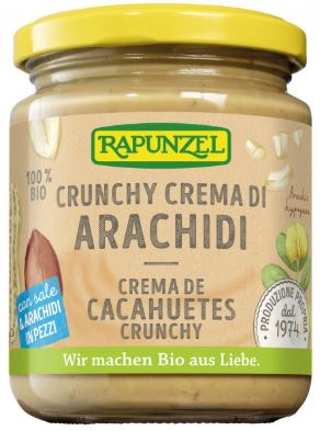 RAPUNZEL CREMA ARACHIDI CRUNCHY 250G