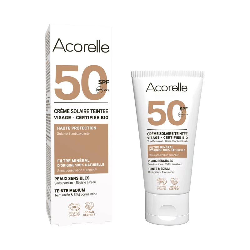 ACORELLE CREMA SOLARE 50 MEDIA 50ML