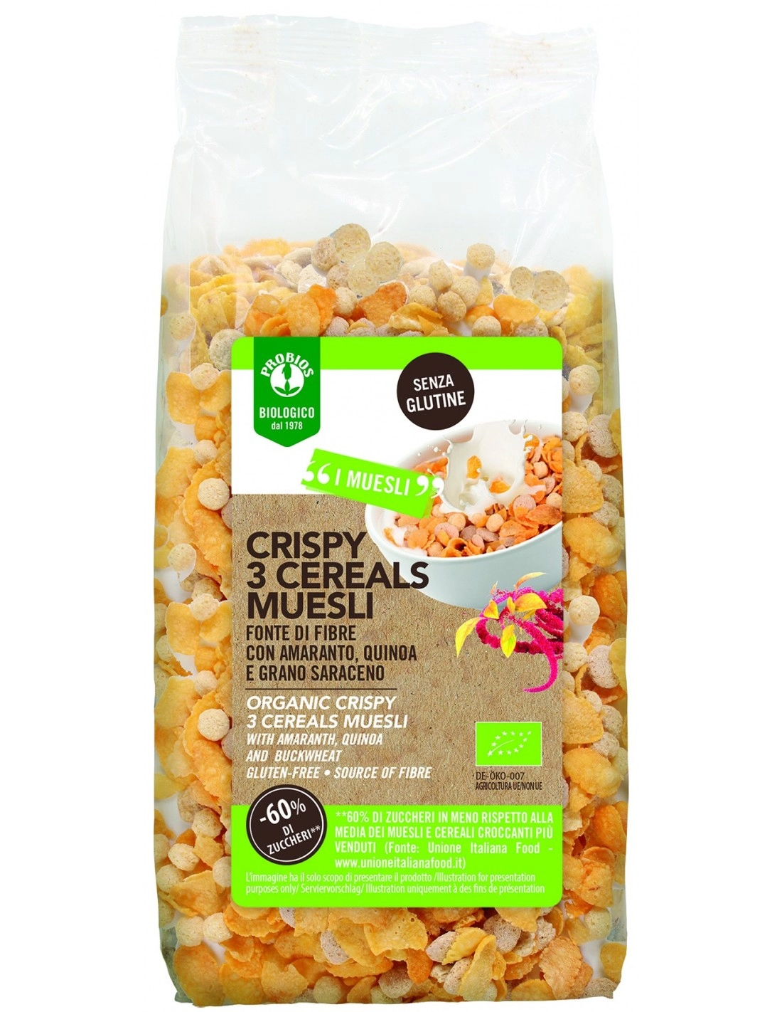 CRISPY 3 CEREAL MUESLI 220G