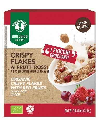 CRISPY FLAKES FRUTTI ROSSI 300G