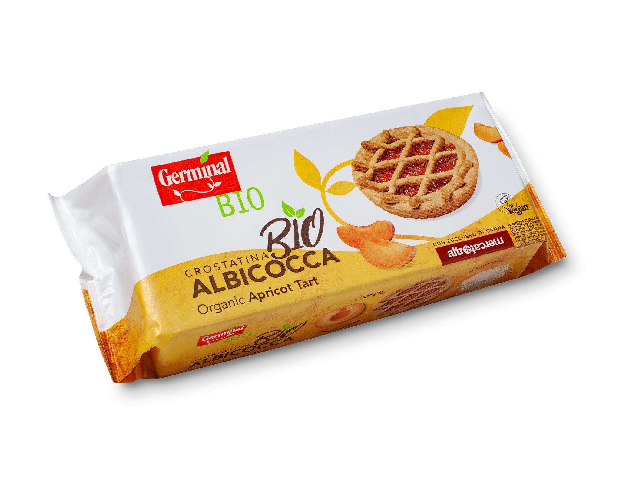 GERMINAL CROSTATINE ALBICOCCA ZUCCHERO DI CANNA 270G