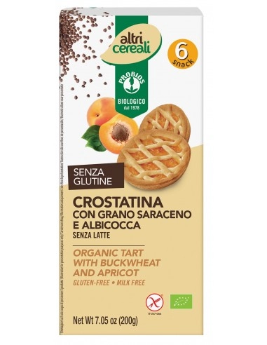 CROSTATINA SARACENO ALL'ALBICOCCA