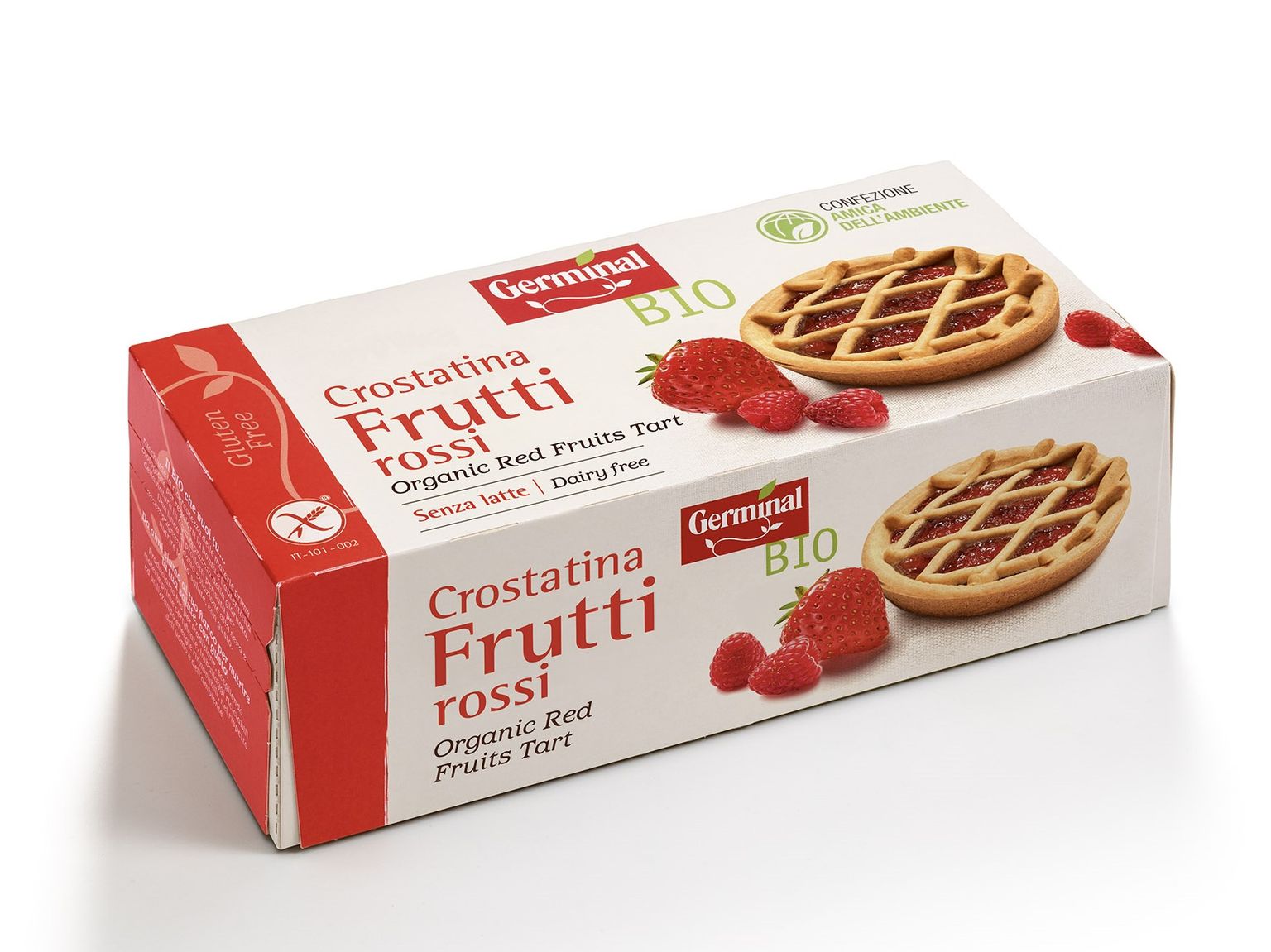 GERMINAL CROSTATINA FRUTTI ROSSI 200G