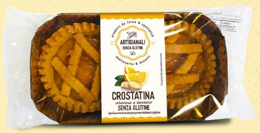 GLI ARTIGIANALI CROSTATA ZENZERO ARANCIA 180G