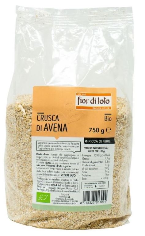 CRUSCA DI AVENA 750G