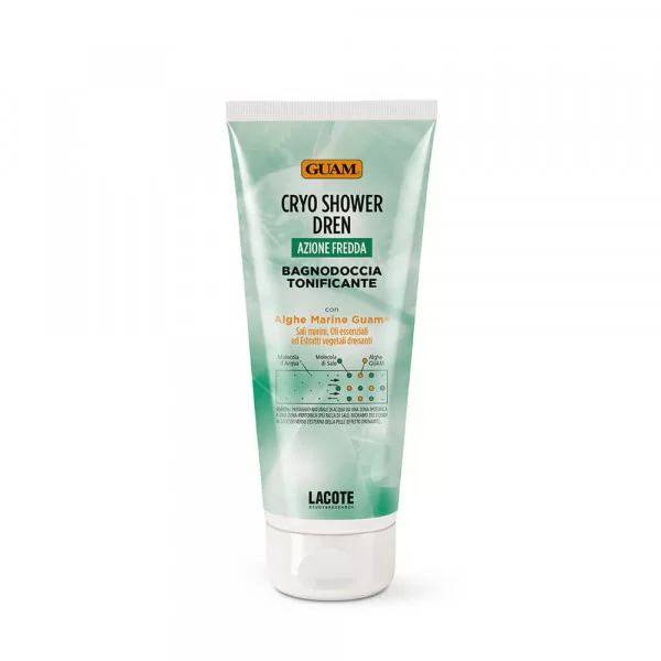 GUAM CRYO SHOWER DREN BAGNODOCCIA TONIFICANTE 200ML