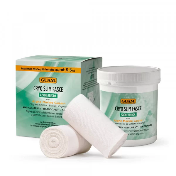 GUAM CRYO SLIM FASCE ANTICELLULITE 2 BENDE