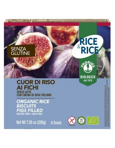 R&R CUOR DI RISO FICHI 6X33G