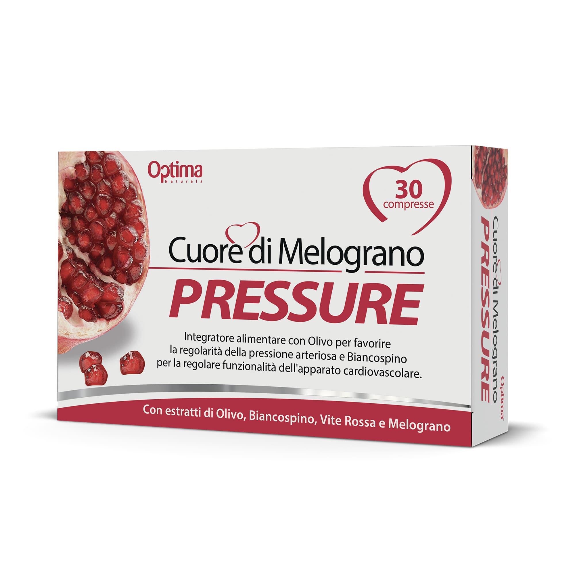 CUORE DI MELOGRANO PRESSURE 30 COMPRESSE