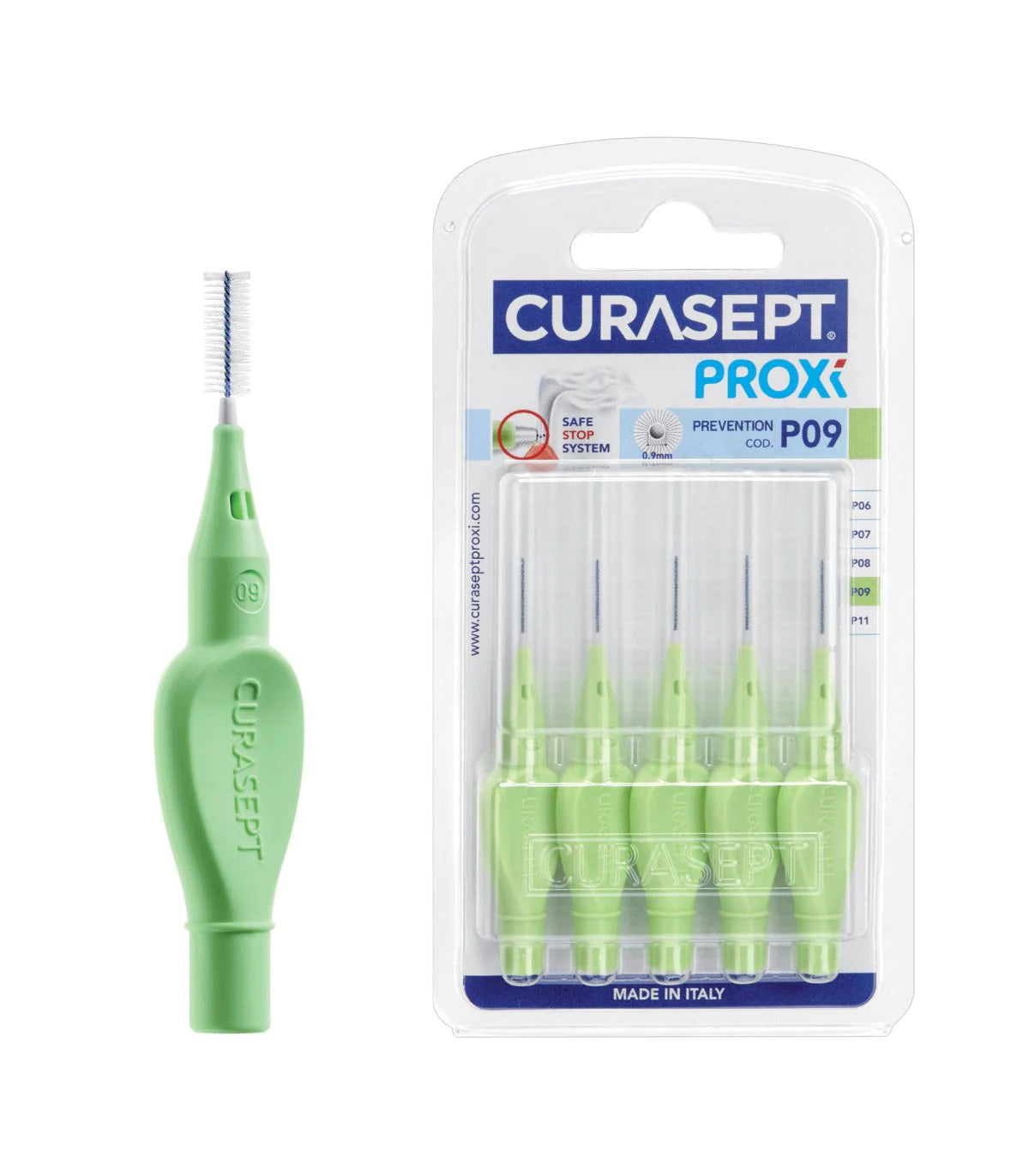 CURASEPT PROXI P09 VERDE CHIARO 6 PEZZI