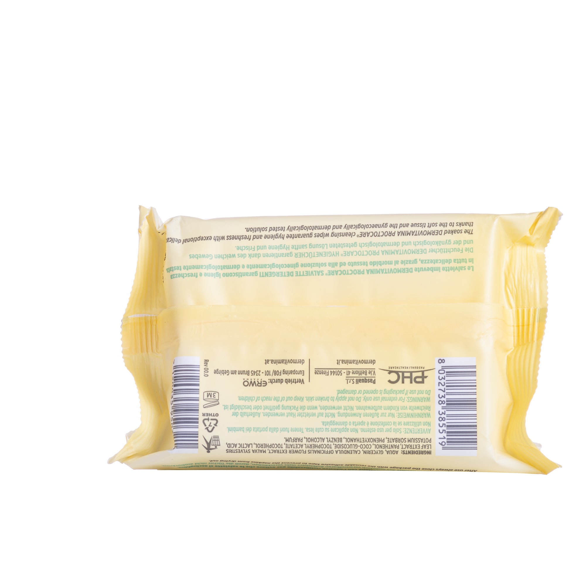 dermovitamina proctocare salviette
