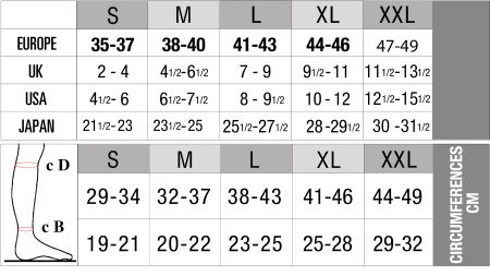DIABETIC KNEE HIGH M CAMEL