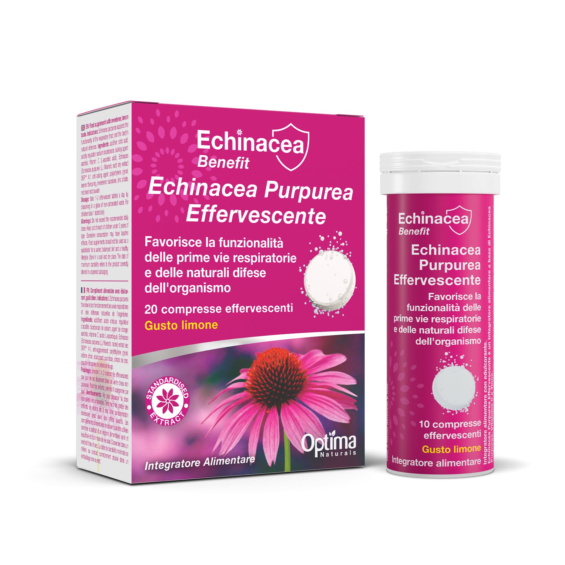 ECHINACEA EFFERVESCENTE 20 COMPRESSE