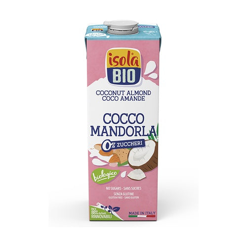 ISOLA BIO BEVANDA MANDORLA E COCCO 0% ZUCCHERI1L
