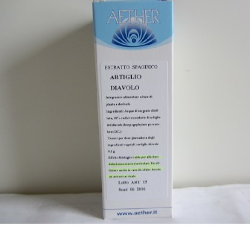 ESTRATTO SPAGIRICO ARTIGLIO DIAVOLO BIO AETHER REFORM HAUS