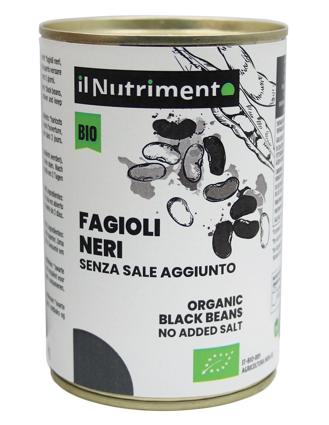 FAGIOLI NERI NATURALE 400G
