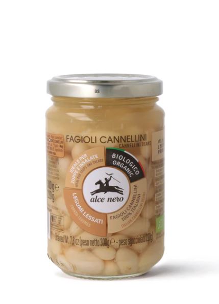 ALCE NERO FAGIOLI CANNELLINI LESSATI 300G