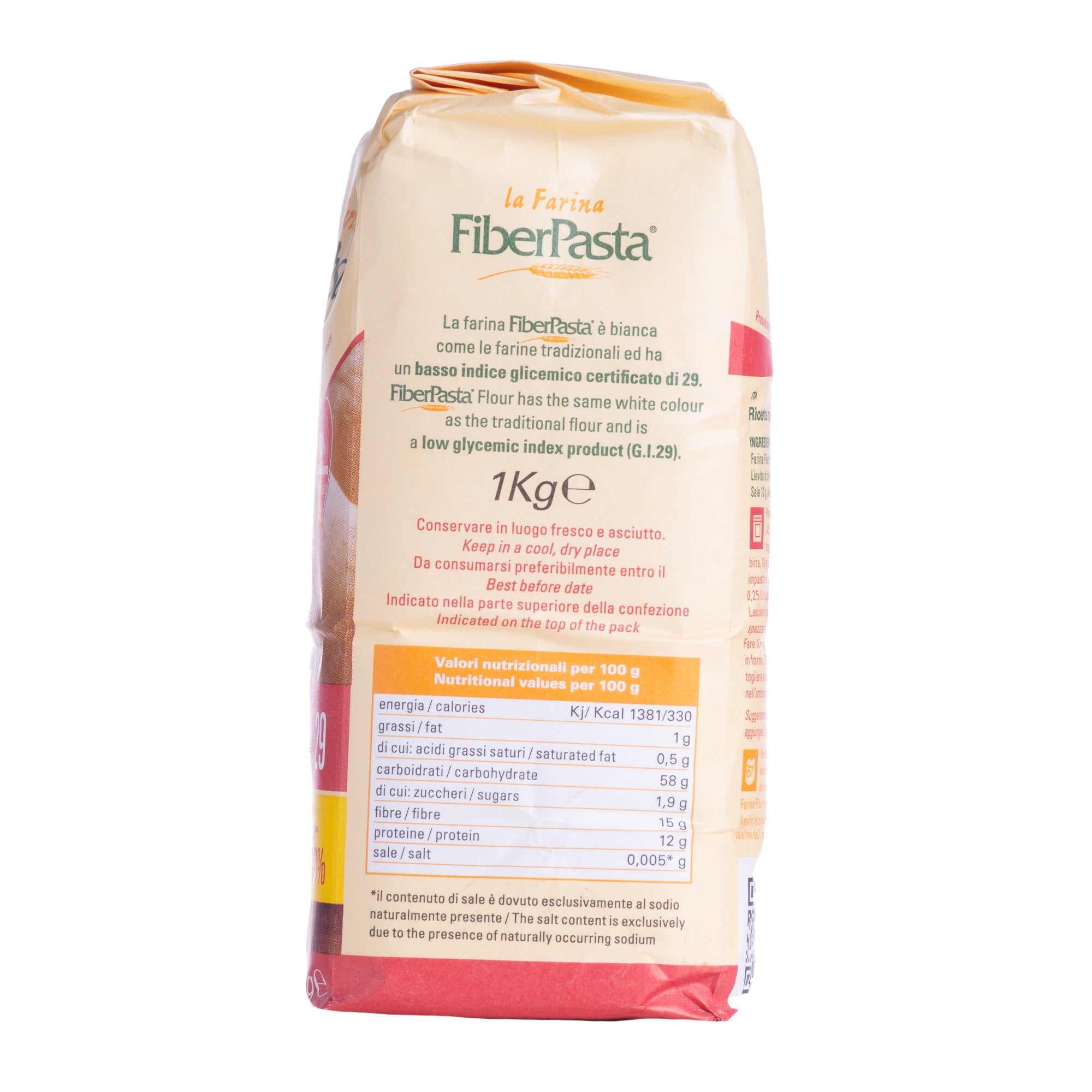 farina fiberpasta