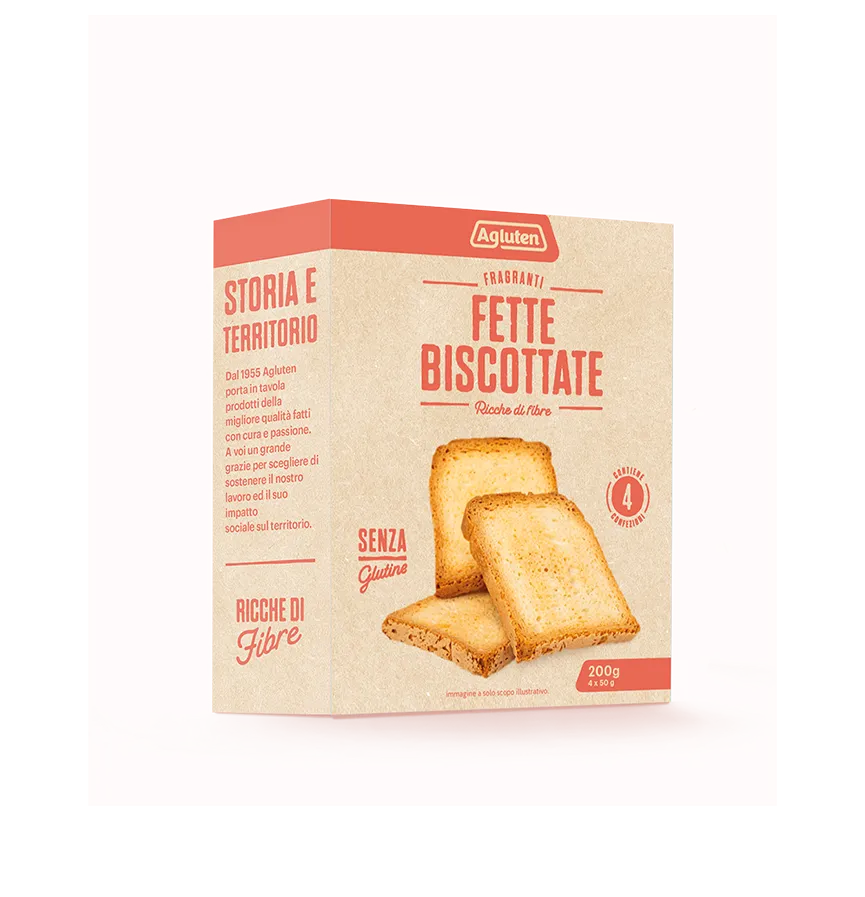 AGLUTEN FETTE BISCOTTATE 200GR