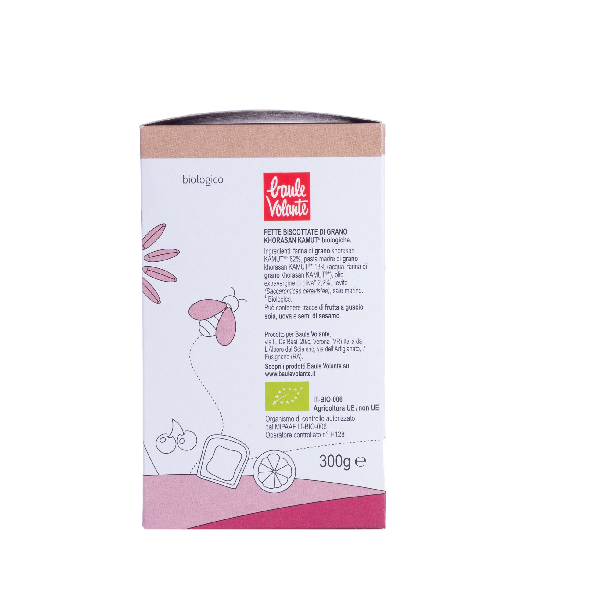 FETTE BISCOTTATE DI KAMUT 300G