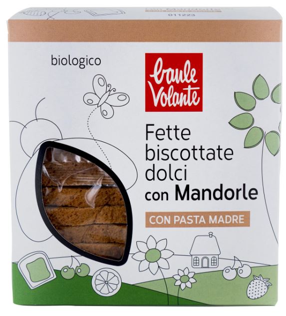 FETTE BISCOTTATE DOLCI CON MANDORLE 250G