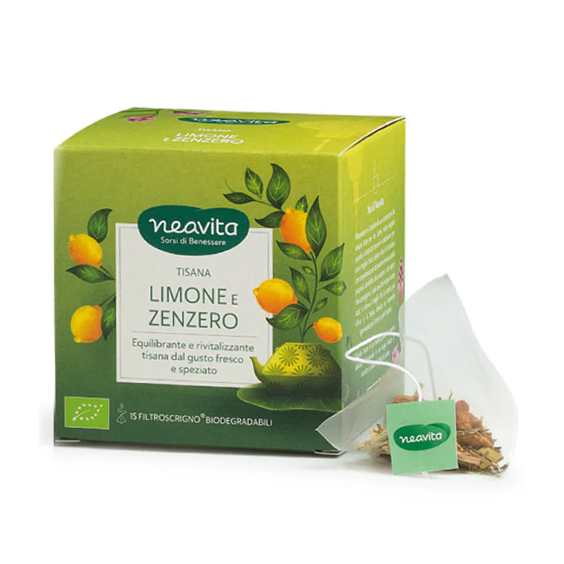 COFANETTO TISANA LIMONE/ZENZERO CON TEA PLUNGER