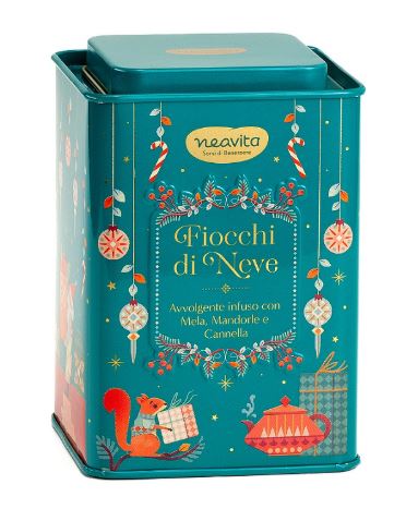 INFUSO FIOCCHI DI NEVE 12 FILTROSCRIGNO SQUARE TIN VERDE NEAVITA