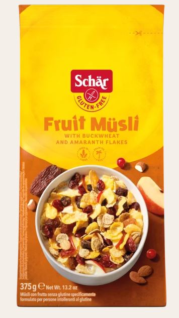 SCHAR FRUIT MUESLI 375G