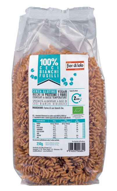 FUSILLI CECI BIANCHI 250G