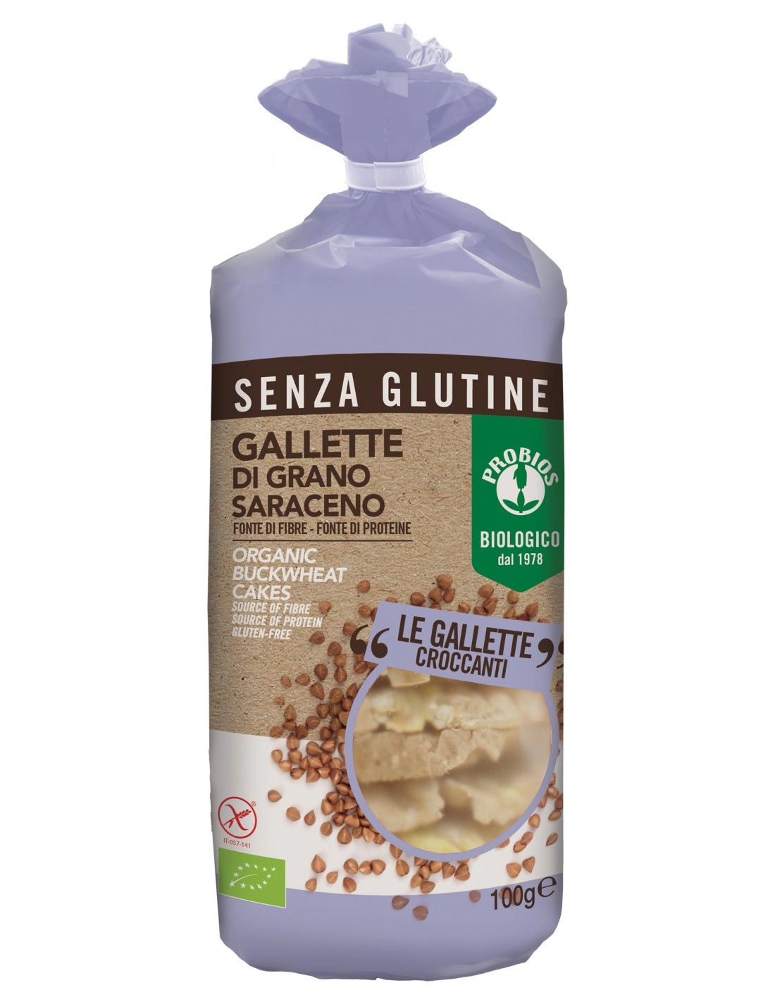 GALLETTE GRANO SARACENO 100G