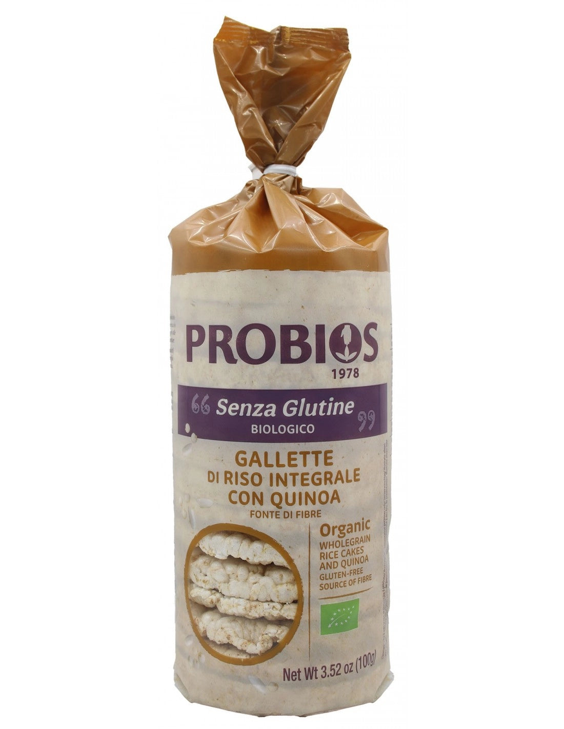 GALLETTE DI RISO QUINOA 100G