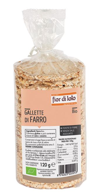GALLETTE FARRO 120G