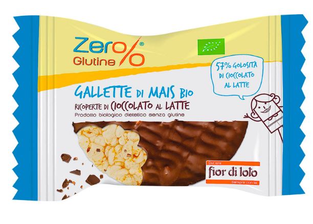 GALLETTE MAIS RICOPERTO CIOCCOLATO LATTE 32G