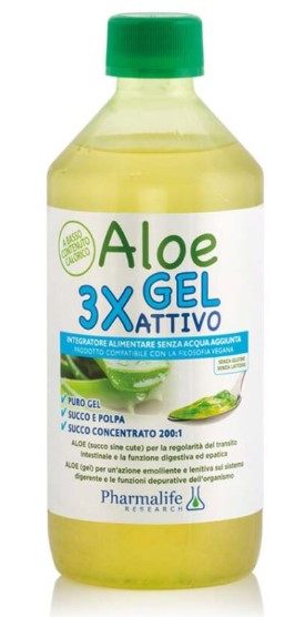 ALOE GEL 3X ATTIVO 500ML