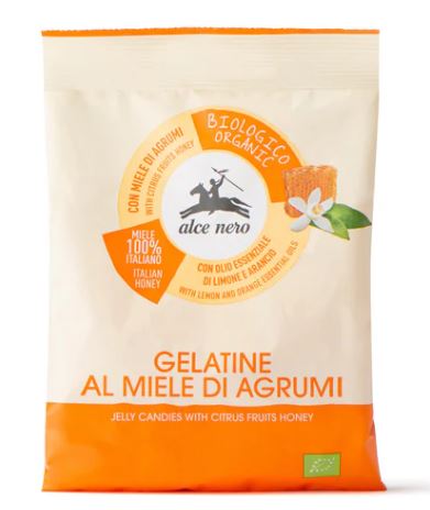 ALCE NERO CARAMELLE GELATINE AGRUMI 100G