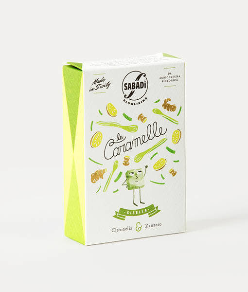 GISELLA CARAMELLA CITRONELLA ZENZERO 80G