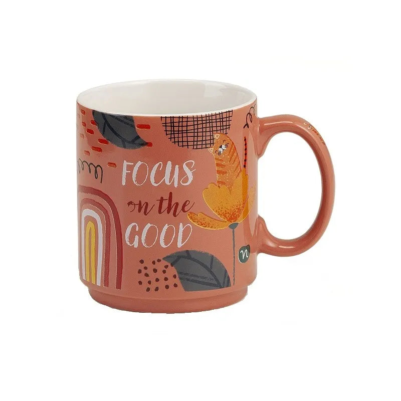 NEAVITA MUG POSITIVITEA ARANCIONE 350 ML