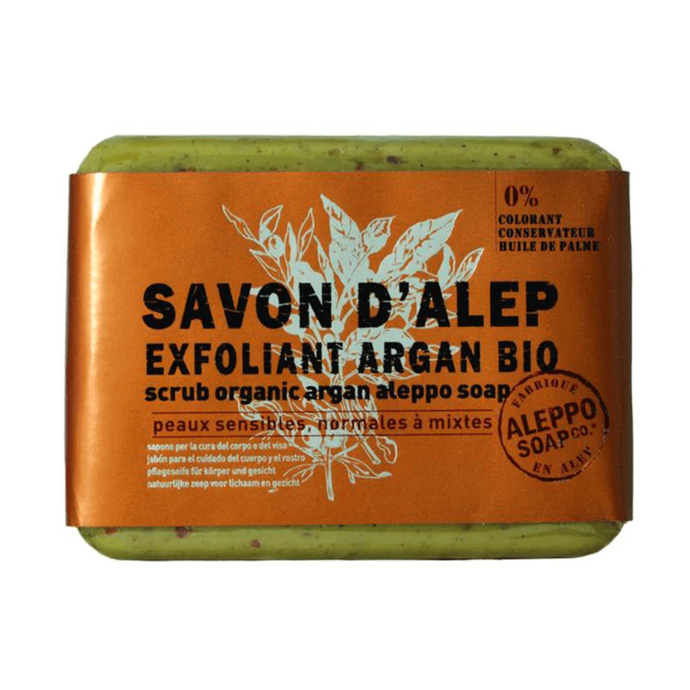SAPONE ALEPPO ESFOLIANTE ARGAN