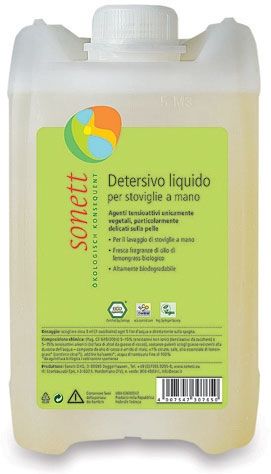 SONETT DETERSIVO LIQUIDO STOVIGLIE 5 LITRI