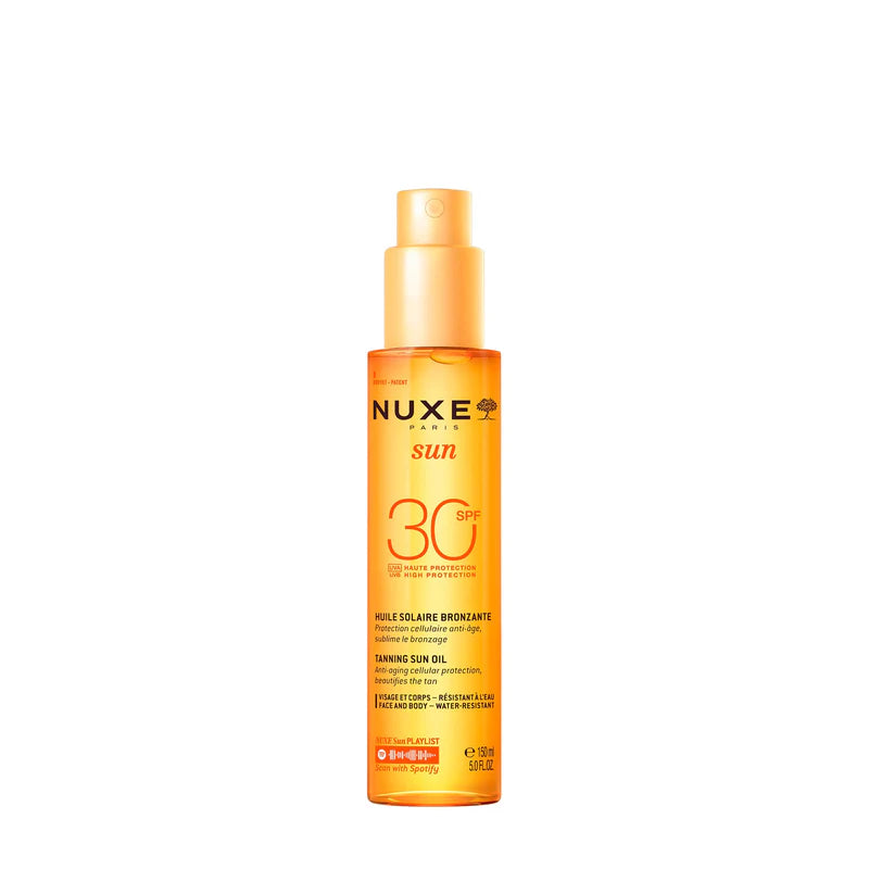 NUXE SUN OLIO SOLARE ABBRONZANTE VISO E CORPO SPF30 150ML