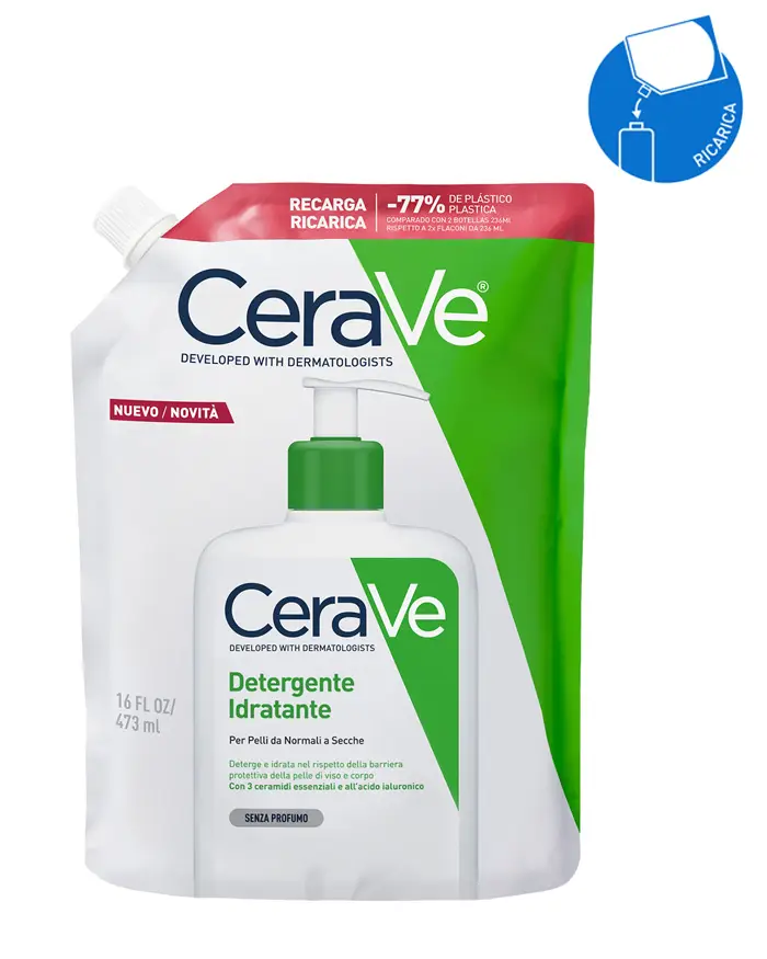 CERAVE REFILL DETERGENTE IDRATANTE 473ML