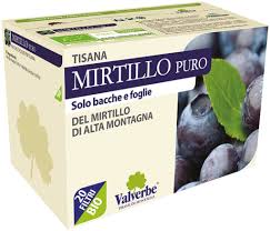 TISANA MIRTILLO PURO BACCHE FOGLIE 18 FILTRI