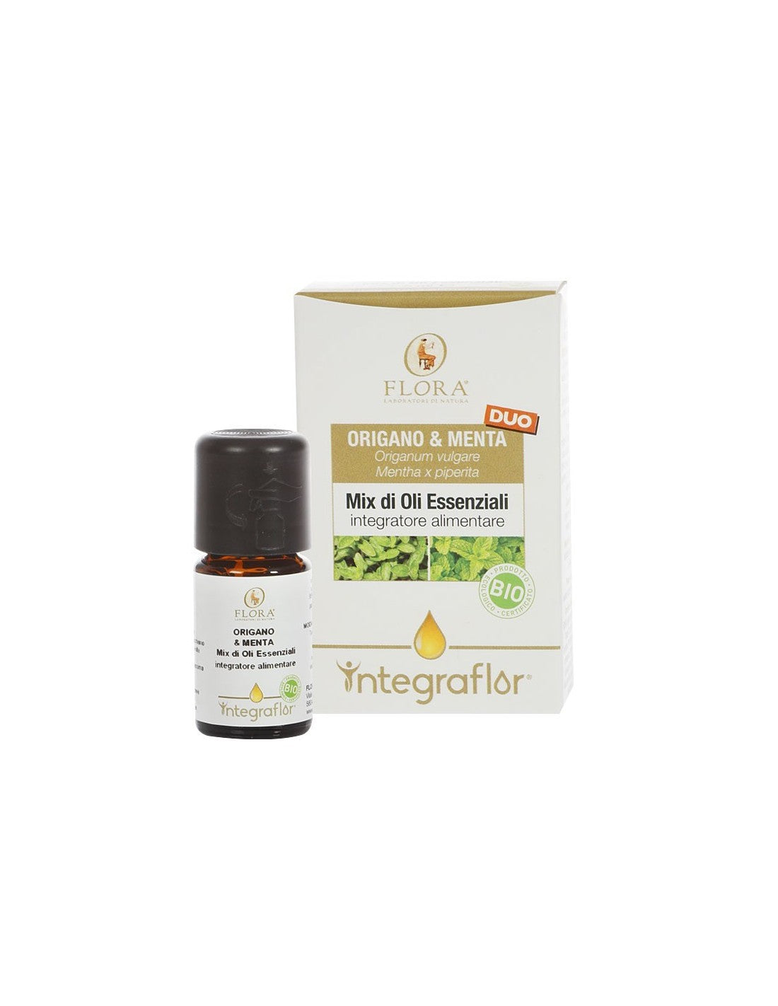 INTEGRAFLOR DUO ORIGANO MENTA PIPERITA 5ML